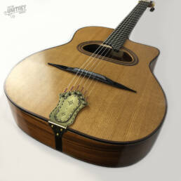 Torrefied Sitka Spruce Soundboard - Custom Gypsy Jazz Guitars Made in Canada